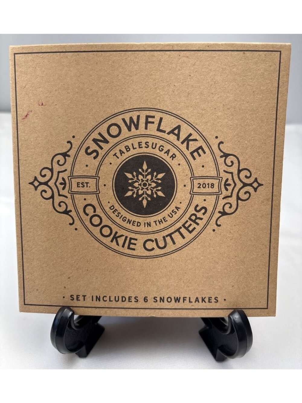 Stacked Snowflake Cookie Cutter Set Create A Festive Christmas Tree Santa Barbar